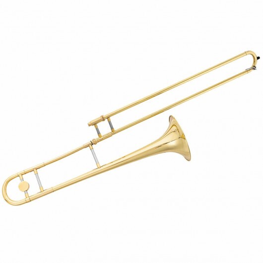 B Flat Trombone Golden Brass with Mouthpiece