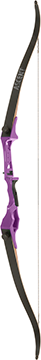 October Mountain Ascent Recurve Bow Purple 58 in. 40 lbs. RH