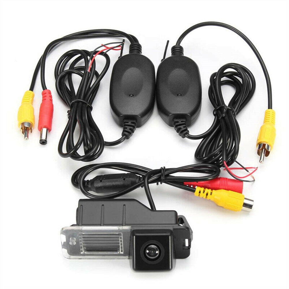 Hd Ccd Wireless Car Rear View Reversing Camera Compatible For Polo V(6r) Golf Vi Passat Cc black