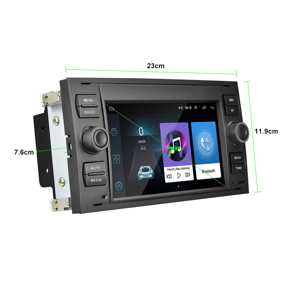 Android 8.1 Car Radio 7-inch Large-screen Bluetooth GPS Multimedia Video Player Compatible for Ford Transit 2+32g