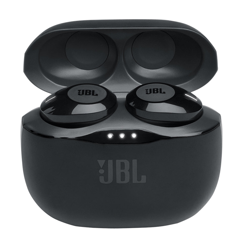 Original JBL T120 TWS True Wireless Bluetooth Earphones TUNE 120TWS Stereo Earbuds Bass Sound Headphones Headset with Mic Charging Case blue