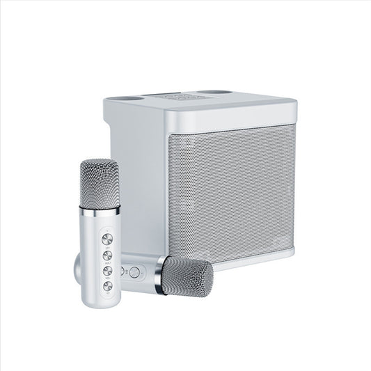 Ys203 Wireless Portable Microphone Bluetooth 100w High-power Speaker Outdoor Family Party White