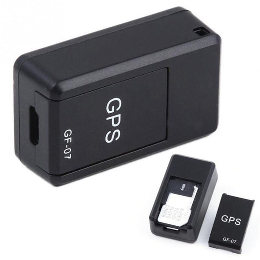 Gf-07 Mini Car Locator GPS Real Time Tracking Locators for Elderly Children Anti-lost Device Black