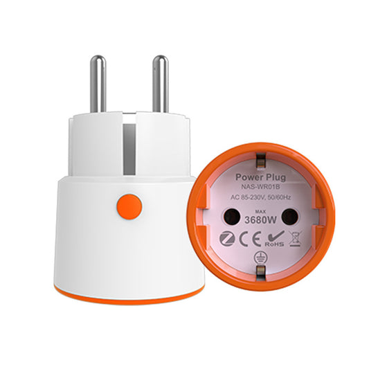 Smart Socket App Remote Control Timing Smart Wifi Wireless Power Plug Outlet Home Assistant Supplies Orange EU Plug