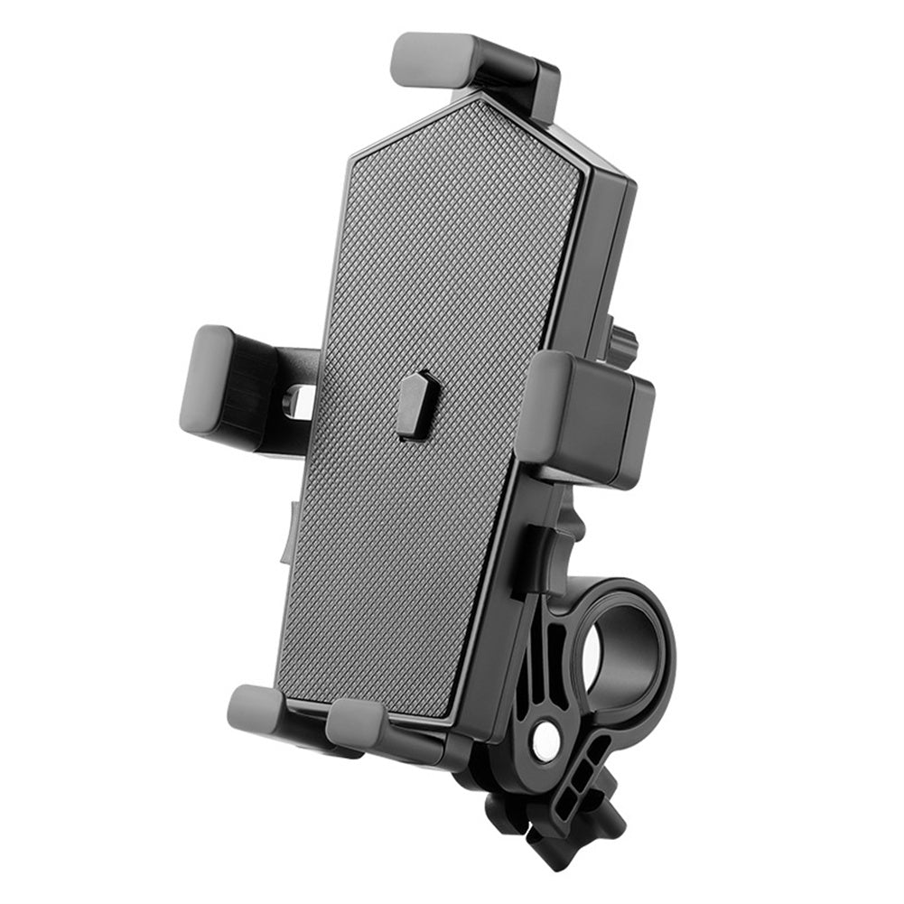 Motorcycle Phone Mount Quick Release Anti Shake Bike Phone Holder For 4-7 Inch Smartphone 360 Degree Rotation blue mirror