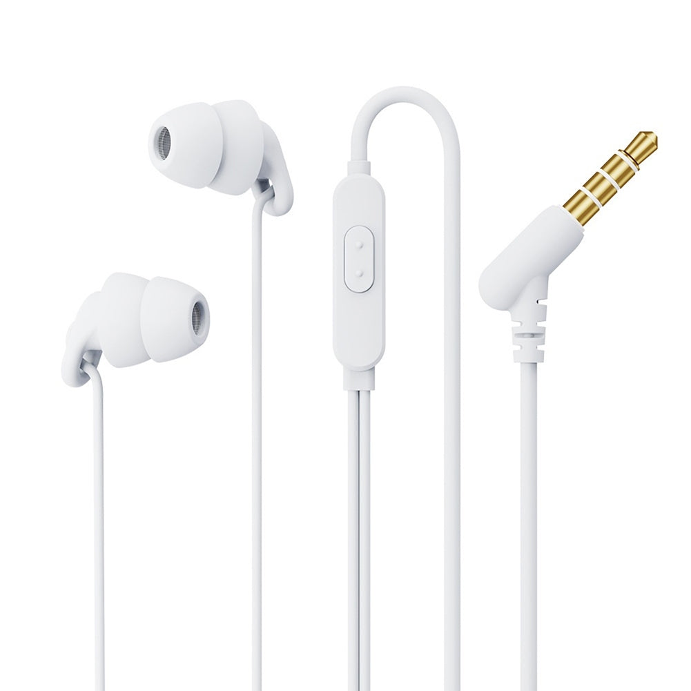 REMAX RM-518 Headphones Wired Microphone Earbud In-Ear Earphones Built-in Call Control Clear Audio For Most Mobile Devices Blue +3.5 socket