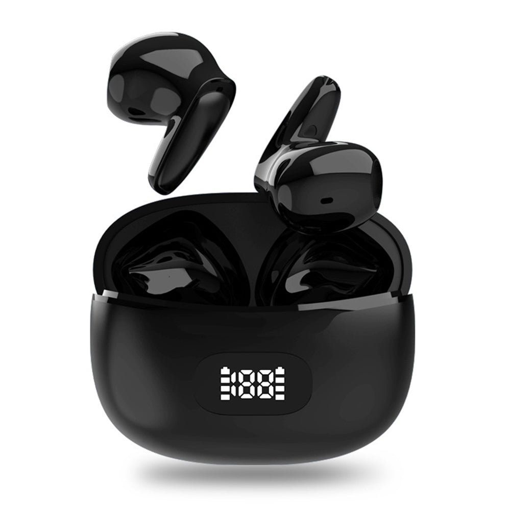 Wireless Earbuds In-Ear Stereo Headphones With Charging Case Waterproof Noise Canceling Earphones For Sports Gaming White