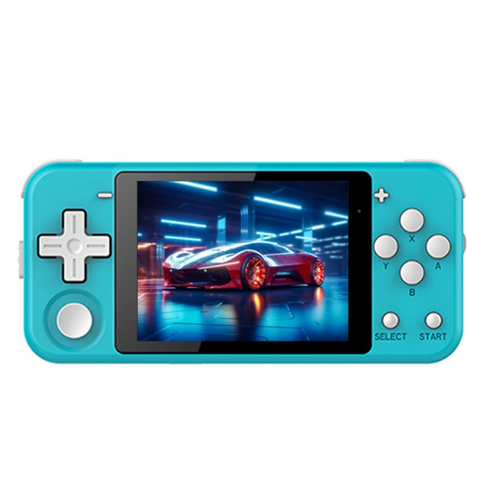 Q90 Handheld Game Console 3.0-Inch Screen Mini Retro Rechargeable Game Console with 2000 Classic Games White 64GB