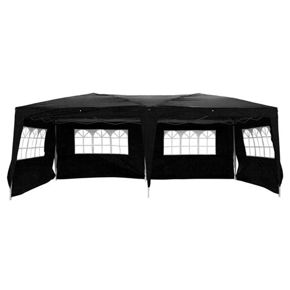 US Lt-3x6m Beach Shelter Compact Instant Canopy  Tent Portable Tent For Camping black