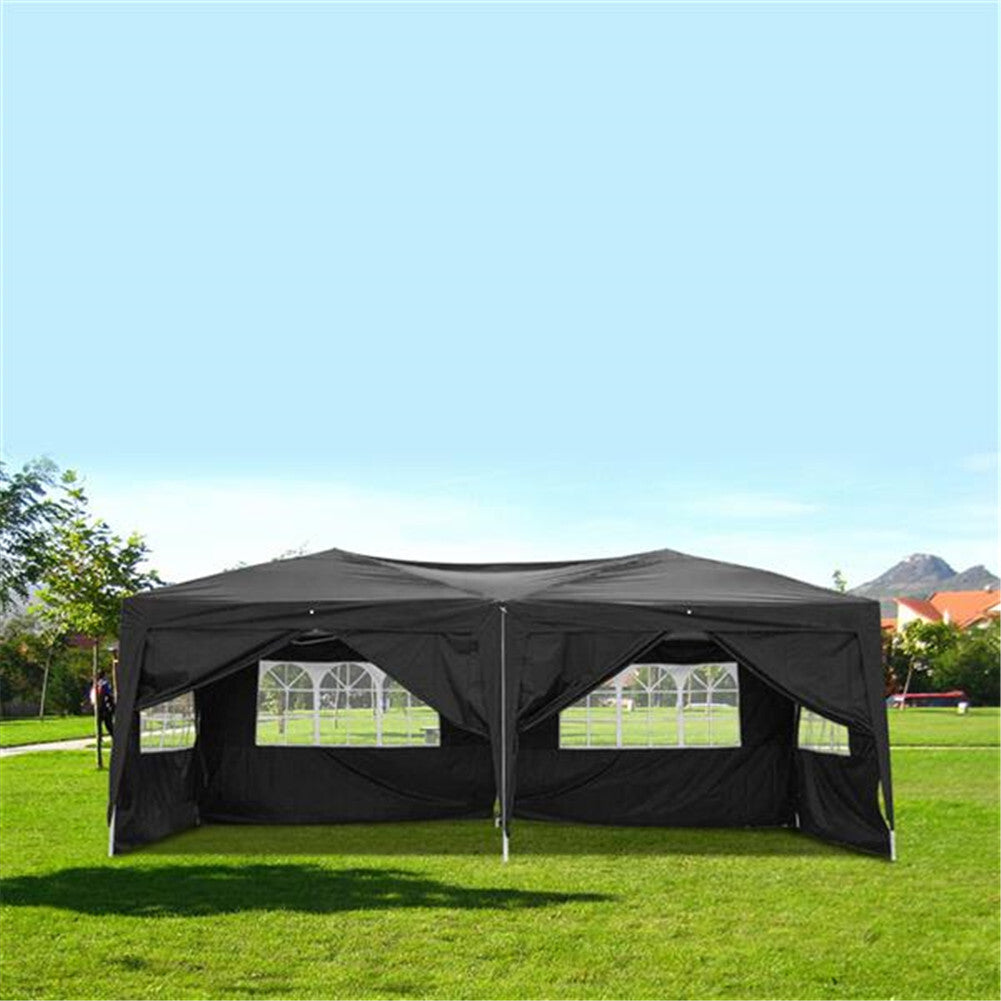 US Lt-3x6m Beach Shelter Compact Instant Canopy  Tent Portable Tent For Camping black