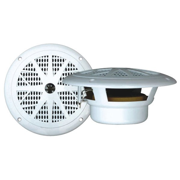 Pyle PLMR61W Hydra Series 6.5" 120-Watt Dual-Cone Marine Speakers