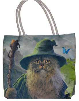 17" x 17" Catdalf tote bag