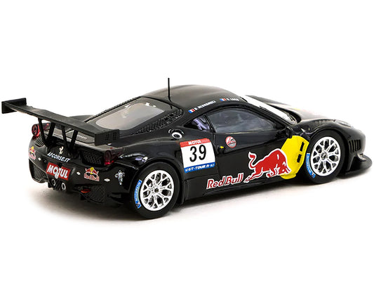 Ferrari 458 Italia GT3 #39 Sebastien Loeb - Bruno Hernandez "Red Bull" GT Tour (2011) "Hobby64" Series 1/64 Diecast Model Car by Tarmac Works